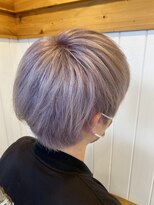 アメラボ(AmeLab) カラーサンプル ホワイトパープル