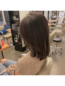 ディフィーノ 青山(DIFINO) 【DIFINO 青山】ブリーチなし"シアーグレージュカラー"