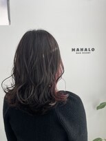 マハロ ヘア リゾート(MAHALO HAIR RESORT) グレージュブラウン×ベリーピンク