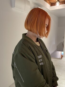 イオ(io) mini bob/ハイトーン/オレンジベージュ【OHTA】