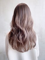 アルバム 渋谷パルコ(ALBUM)&nbsp;グレージュロング_グレージュカラーボブウルフ_ba376102