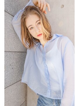 レゴ(REGO) #メルティカラー似合わせカットウェーブミディアム