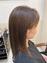 アン 池袋本店(an)&nbsp;一度抜けて生えてきたくせ毛に縮毛矯正