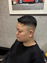 グロウヘアワークス(grow hair works)&nbsp;ベリーショート×スキンフェード