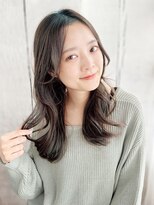 ナル 宇都宮(nalu)&nbsp;透け感カラーの大人可愛いヨシンモリスタイル