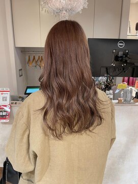 キャンバス バイ ネオリーブ 横浜西口(Canvas by neo.) マロングレージュ ブリーチカラー ミディアム sn