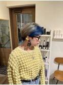 フロントデザイン ブルー
