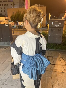 ヘアーリゾートラシックアールプラス(hair resort lachiq R+) おまかせヘアアレンジ&浴衣着付