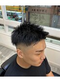 スキンフェード　ジェットモヒ