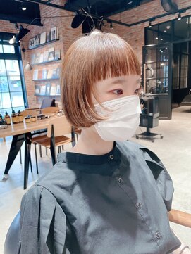 オーガニック アトリエ 大宮(organic+atelier) マッシュバング×ナチュラルボブ×ミニボブ