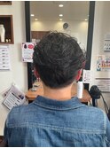 20代30代パーマ黒髪暗髪大人無造作セットナチュラル