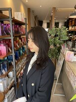 シモン(SIMON)&nbsp;ミディアムレイヤー/半田/知多/半田美容室/知多美容室