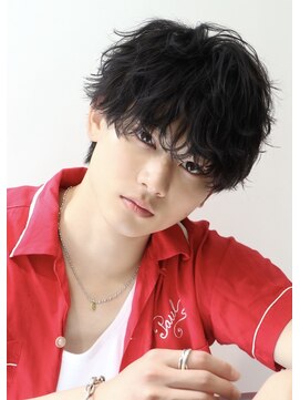 オーシャントーキョーウエスト 心斎橋 (OCEAN TOKYO WEST) ラウンドマッシュスパイラル波巻きパーマ