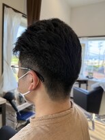 コアフィールフィス(COIFFURE fils) 新規お得クーポンあり【見附 今町】短めメンズツーブロックヘア