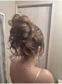 高めお団子アップ