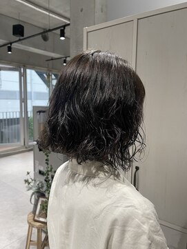 ルース(LOOSE) パーマボブ#立川#立川駅#縮毛矯正#髪質改善#ブリーチ#メンズ