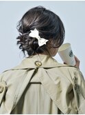 【RAWR】ドレスヘアくるりんぱシニヨン流山ヘアセット