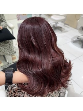 アブニール 我孫子(AVENIR) バーガンディーカラー【我孫子/TOKIO/ヘッドスパ/髪質改善】