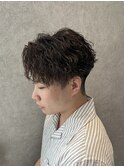 【Zina】メンズ/韓国/センターパート/縮毛矯正/福岡/天神/大名