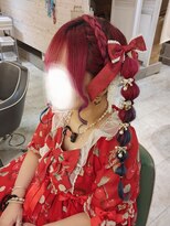 ヘアメイク エンカレッジ(HAIR MAKE encourage)&nbsp;玉ねぎツインテール