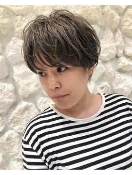 モアナ バイ ヘッドライト 宜野湾店(Moana by HEADLIGHT) Moana【宜野湾】#ショートボブ#アッシュベージュ20代30代40代