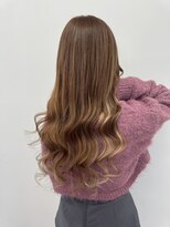 ロサ ファイブヘアー(Rosa..5Hair)&nbsp;チラ見せオシャレ！ブラウン×インナーベージュ♪