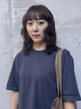 2025.9 ウェーブ感がしっかりあるパーマ 北村しずく