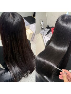 アンジェリカラボ 梅田店(ANGELICA LABO) ダークグレージュ×高濃度水素ケア