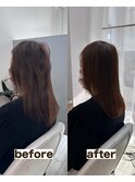 白髪染めも髪質改善カラーでマイナス10歳40代50代白髪ぼかし美髪