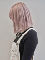 ラッドルーム(LAD ROOM.)&nbsp;ペールピンク/ホワイトピンク/ピンクベージュ/切りっぱなしボブ