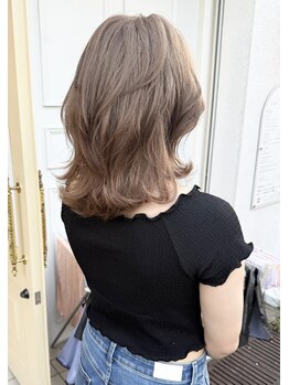 ドレス(hair design & care DRESS)の写真/毎日のスタイリングも断然楽に!《低温デジタルパーマ》でダメージレス&カールを形状記憶させます♪