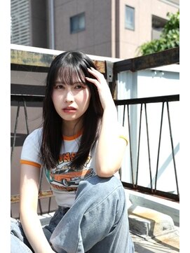 チップタップ 京成小岩店(tip top) ロングヘア×ストレート