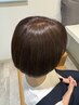【40代・50代】髪質改善オーガニック白髪染め+カット ＋超音波トリートメント