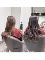 ヘアアンドメイク ビス イオンモール八幡東店(Bis!)&nbsp;艶髪ディープブラウン×エレガントロングウェーブ
