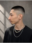 クロップ×スキンフェード×難波