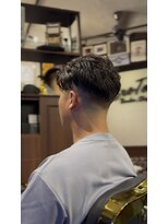 ブロートーキョーバーバーショップ 神田2nd(Bro Tokyo BARBERSHOP)&nbsp;攻めすぎないナチュラル2ブロックミドルフェード！