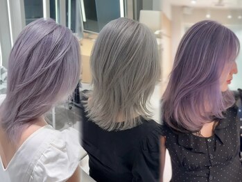 オモチャ 銀座(OMOCHA)の写真/トレンドカラーで魅せる透明感のある艶髪。周りと差がつくカラーであなただけの理想の色味に【銀座駅3分】