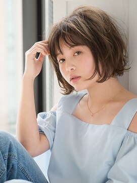 リル 8F 銀座(Rire) 【Rire-リル銀座-】 小顔に見える☆外ハネボブ☆彡.。
