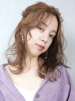 アルバム 渋谷パルコ(ALBUM)&nbsp;シナモンミルクティーベージュ_外ハネボブ_86503