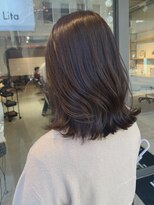 カラーアンドケアリタ(color&care Lita)&nbsp;ラテグレージュ:グレー、コバルトブルー【アディクシーカラー】