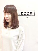 ヘアルーム ドア(Hair room DOOR) 【DOOR】ピンクベージュ