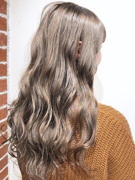 セシルヘアー(CECIL hair) CECIL 下北沢 ミルクティーカラー×韓国風ヘア×ケアブリーチ