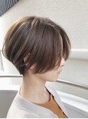 キレイめ×ハンサムショート