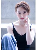kate 大宮 耳かけショート×ミルクティーブラウン