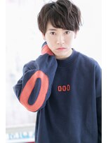 ミック 日暮里店(miq)&nbsp;サイドパートグレージュカラー重めバブルマッシュb1