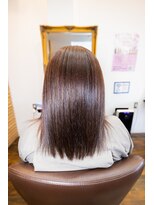 ヘアーメイク ダンス(hair make DANCE)&nbsp;マグネットカラーを使ってエドルクオンで髪質改善カラー!