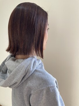 アングゥギャラリー(ungu GALLERY) ストレート/ベージュカラー/切りっぱなし