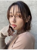 大人女子♪エアリーミディアムヘア　ヨシンモリ　韓国ヘア