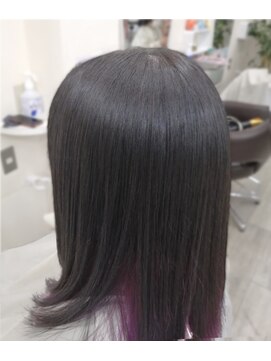 フレンド美容室 本店 《アルテマストレート》 うるつやストレート＋ビビットカラー