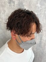 ザ マイル(The mile)&nbsp;メンズカットツイストスパイラルパーマツーブロックショート